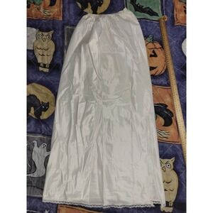 Pinehurst Ivory Half Slip Skirt Lace Womens Size 36"